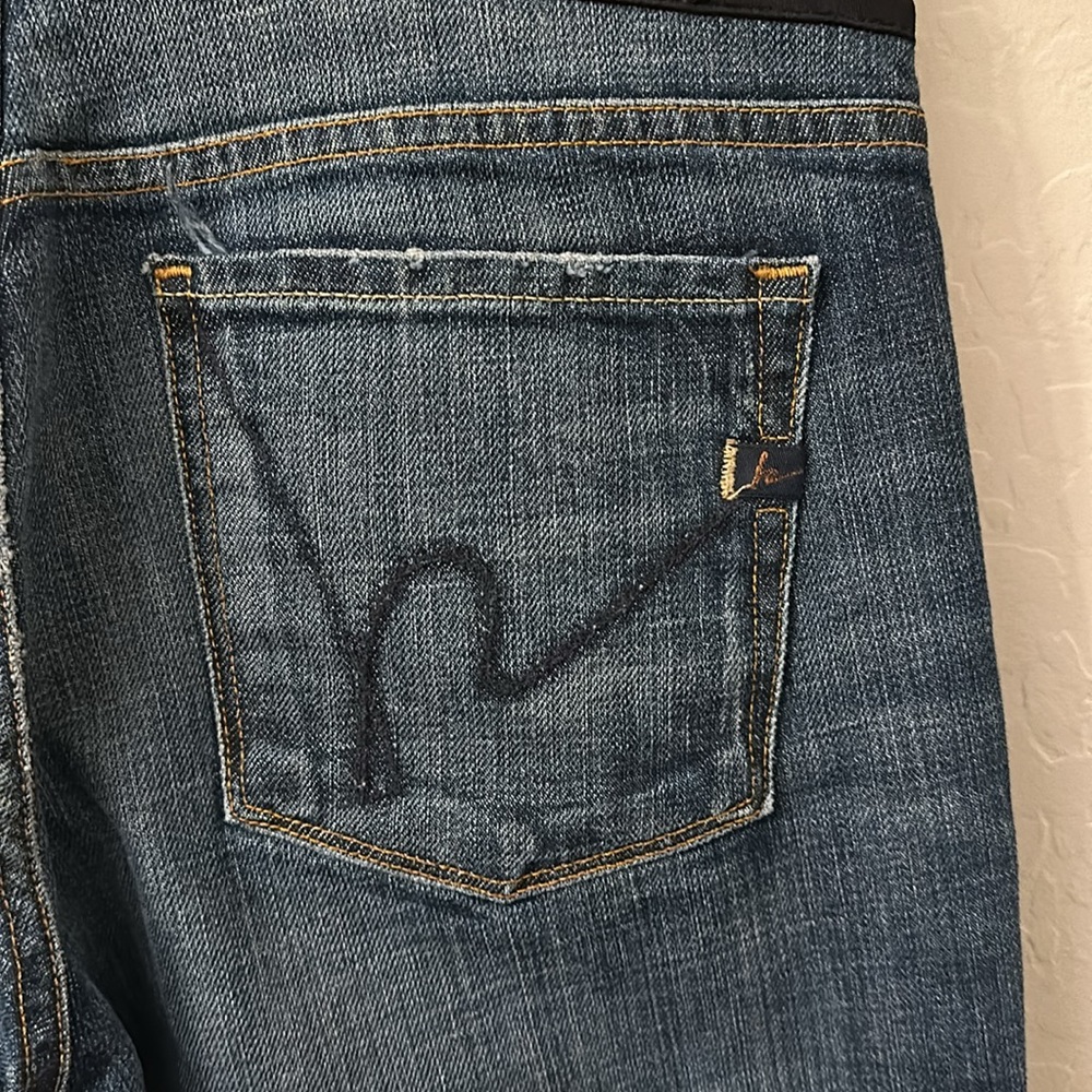 Citizens of Humanity Maternity Jeans style# 015-001 Bootcut size 31 medium wash. - Picture 8 of 16